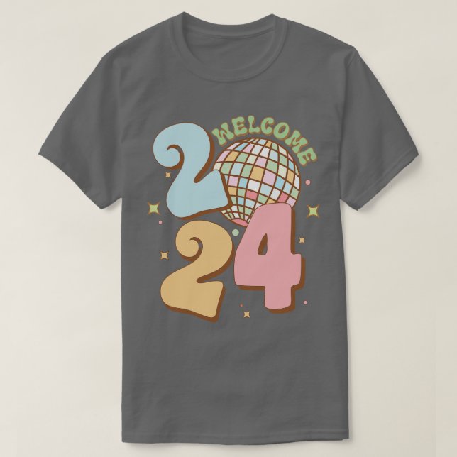 Camiseta Bem-vindo 2024 3 (Frente do Design)