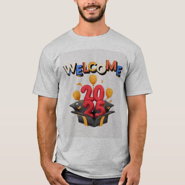 Camiseta Bem-vindo 2025 (Frente)