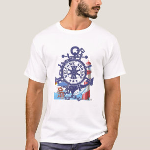 Camiseta bem-vindo a bordo do T-Shirt