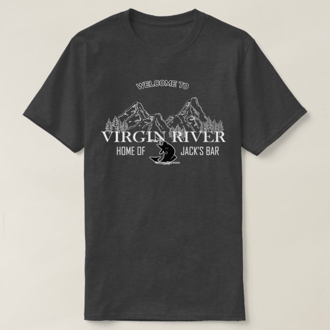 Camiseta Bem-Vindo À Casa Do Virgin River De Jacks (Frente do Design)