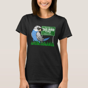 Camiseta Bem-Vindo A Cidade Má De Pássaro Eu Sou O Bugeriga