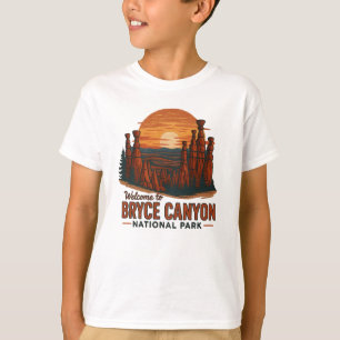 Camiseta Bem-vindo à Embroiderme Bryce Canyon Nacional EUA