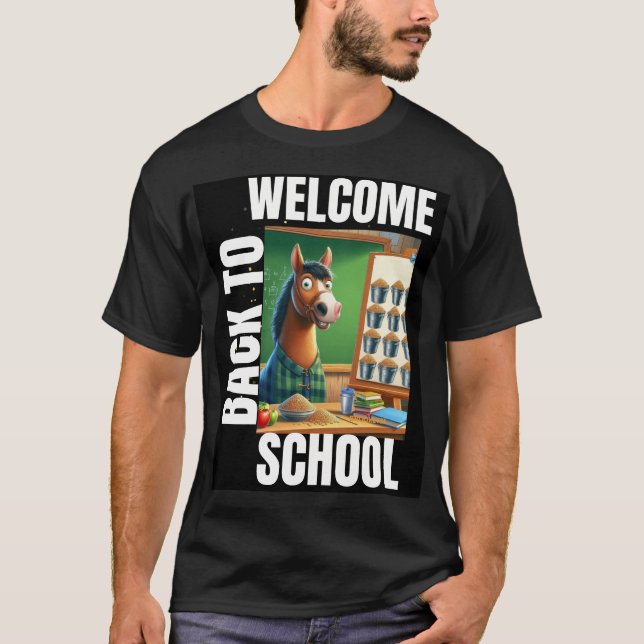 Camiseta Bem-Vindo À Escola (Frente)
