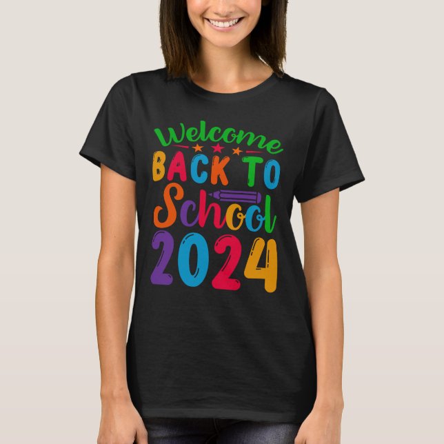 Camiseta Bem-Vindo À Escola 2024 (Frente)