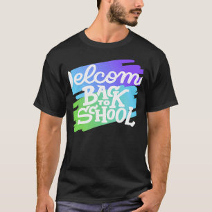 Camiseta Bem-Vindo À Escola Legal Para Professora