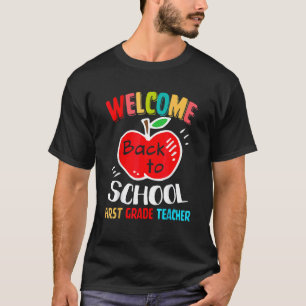 Camiseta Bem-Vindo À Escola Para Squ De Professores Do Prim