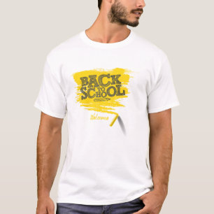 Camiseta Bem-Vindo À Escola Professores Longa Sleeve T Shir