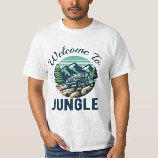 CAMISETA BEM-VINDO A JUNGLE