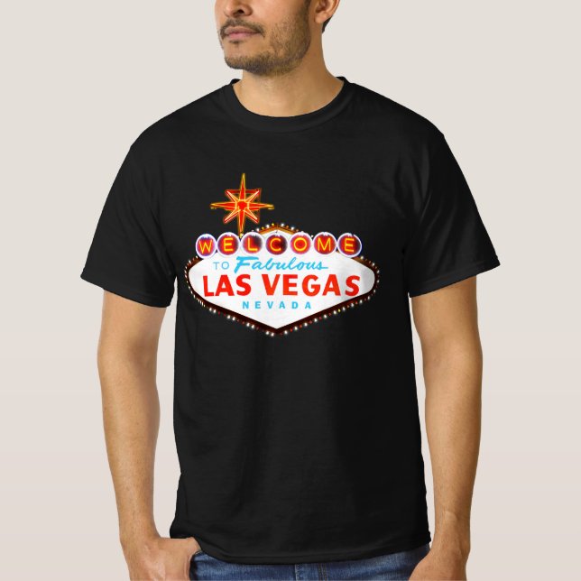 Camiseta Bem-vindo a Las Vegas (Frente)