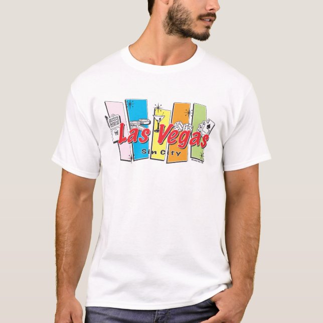 Camiseta Bem-vindo a Las-Vegas Cidade do Pecado (Frente)