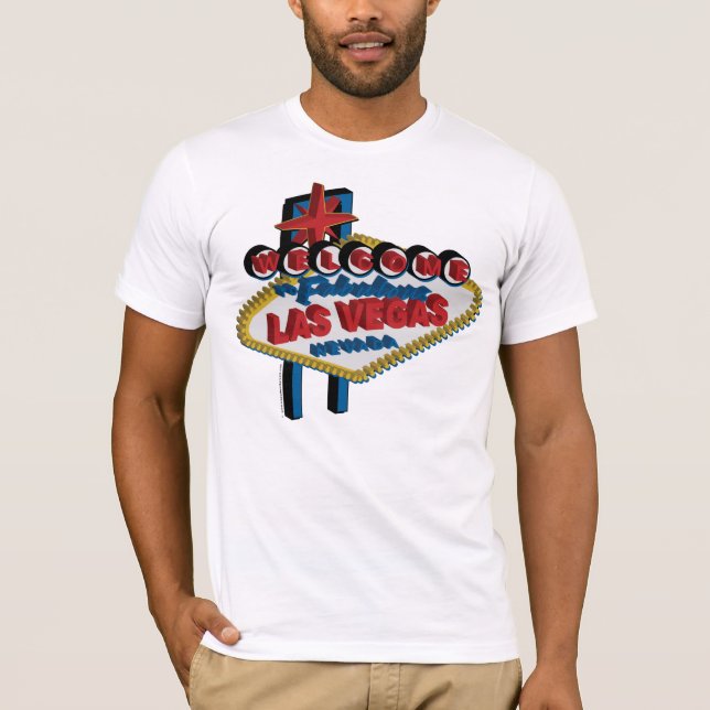 Camiseta Bem-vindo a Las Vegas Fabulosa (Frente)