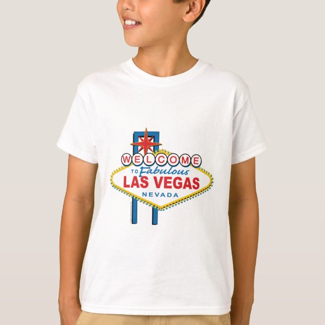 Camiseta Bem-vindo a Las Vegas Fabulosa (Frente)