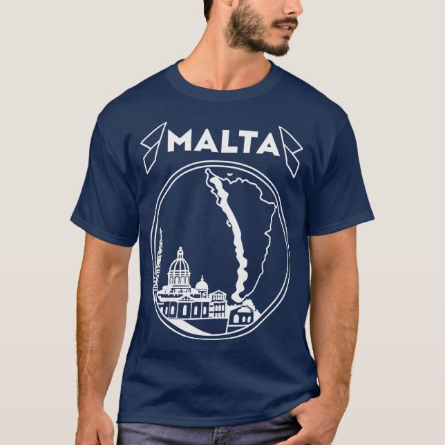Camiseta Bem-vindo à MALTA (Frente)