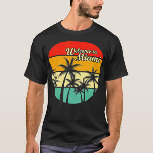 Camiseta Bem-vindo a Miami
