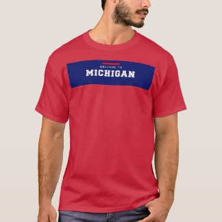 Camiseta Bem-vindo a Michigan