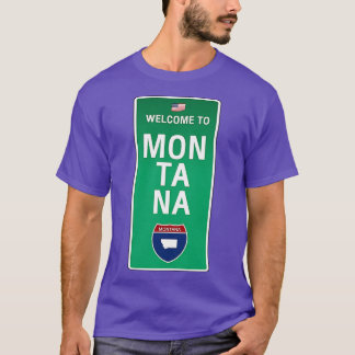 Camiseta Bem-vindo a Montana