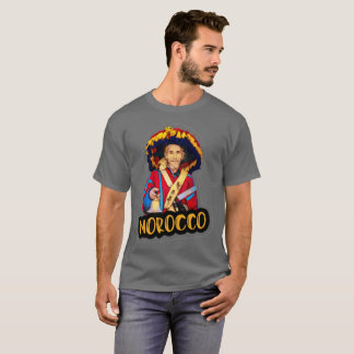 Camiseta bem-vindo a morocco