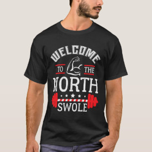 Camiseta Bem-Vindo A Noorna Engraçada De Gym Workout Chri