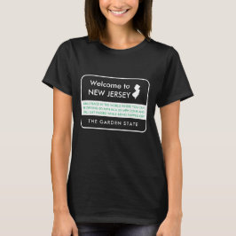 Camiseta Bem-vindo a Nova Jersey