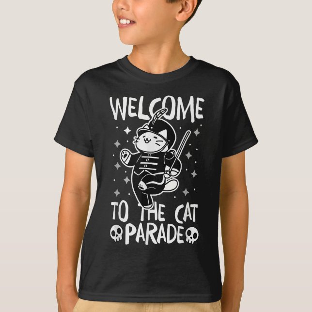 Camiseta Bem-Vindo À Parada Do Gato (Frente)