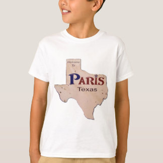 Camiseta Bem-vindo a Paris, Texas