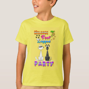 Camiseta Bem-Vindo A Quatro Festas De Perna