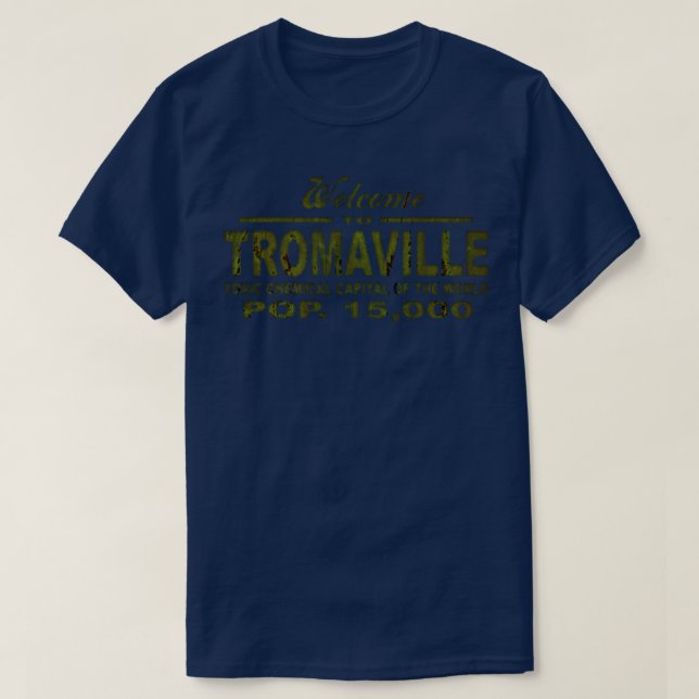 Camiseta Bem-vindo a Tromaville (Frente do Design)