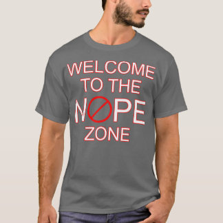 Camiseta Bem-vindo à zona nope