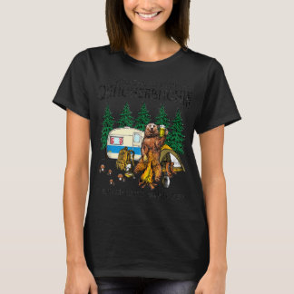 Camiseta Bem-Vindo Ao Acampamento Quitcherbitchin Um Urso C