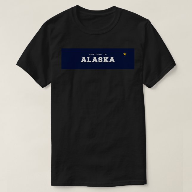 Camiseta Bem-vindo ao Alaska TShirt 2 (Frente do Design)