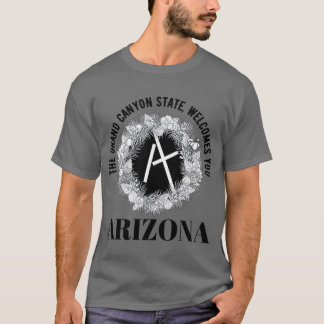Camiseta bem-vindo ao Arizona