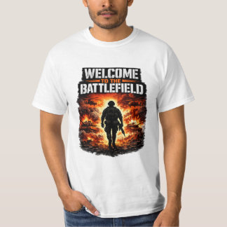CAMISETA BEM-VINDO AO CAMPO DE BATALHA