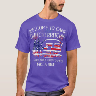Camiseta Bem-Vindo Ao Campo Quicherbitchin Leva Um American