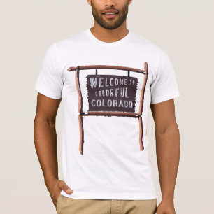Camiseta bem-vindo ao Colorado