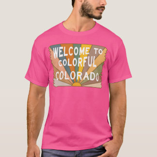Camiseta Bem-vindo ao Colorido Colorado
