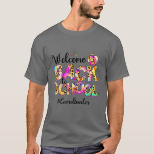 Camiseta Bem-Vindo Ao Coordenador Da Escola Tie Dye Apple