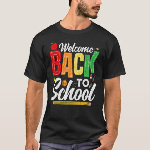 Camiseta Bem-Vindo Ao Ensino Escolar Dia dos Professores