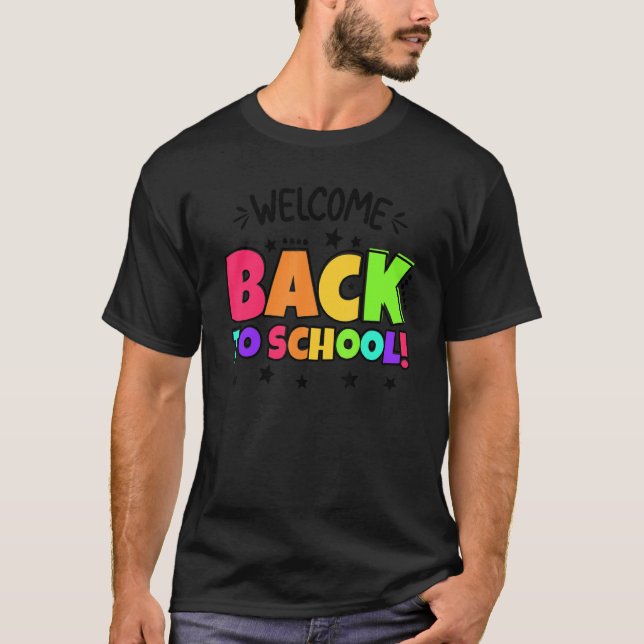 Camiseta Bem-Vindo Ao Estudo De Professores Do Jardim De In (Frente)