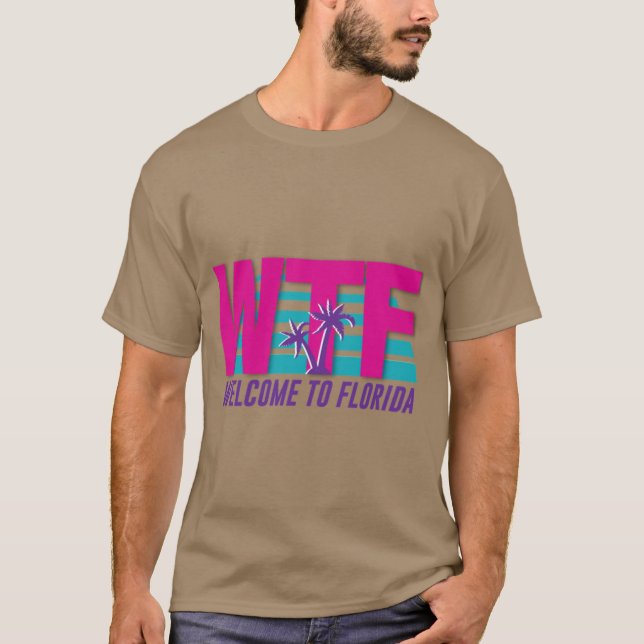 Camiseta Bem-vindo ao Florida WTF (Frente)