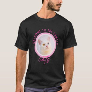 Camiseta Bem-vindo ao Gato da Família