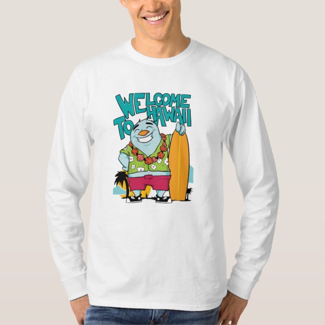 Camiseta Bem-vindo ao Havaí (Frente)