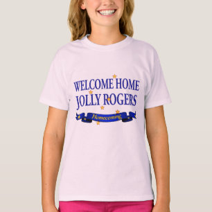 Camiseta Bem-vindo ao Home Jolly Rogers