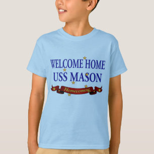 Camiseta Bem-vindo ao Home USS Mason