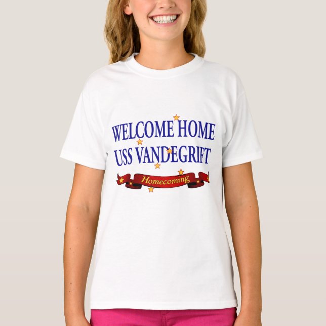 Camiseta Bem-vindo ao Home USS VISIrift (Frente)