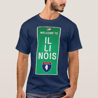 Camiseta Bem-vindo ao Illinois TShirt