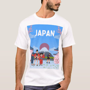 Camiseta bem-vindo ao Japão