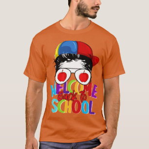 Camiseta Bem-Vindo Ao Jardim De Infância Pré-Escolar