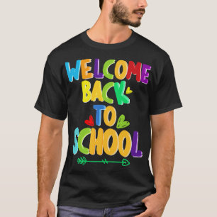 Camiseta Bem-Vindo Ao Jardim De Infância Pré-Escolar