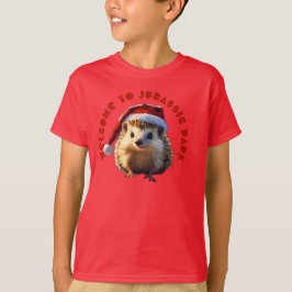Camiseta Bem-vindo ao Jurassic Park:Encantador Hedgehog Hol