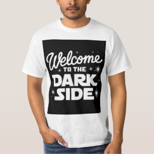 Camiseta Bem-vindo ao Lado Escuro - Tee da Declaração Negri